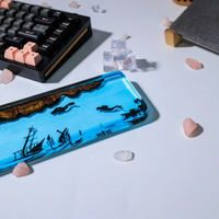 Whale Shark Epoxy Keyboard Wrist Rest thumbnail