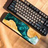 Green And White Epoxy Wrist Rest thumbnail