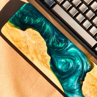 Green And White Epoxy Wrist Rest thumbnail