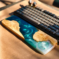 Green And White Epoxy Wrist Rest thumbnail
