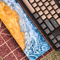 Custom Ocean Resin Wrist Rest thumbnail