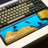 Custom Wood And Resin Wrist Rest thumbnail