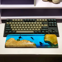 Custom Wood And Resin Wrist Rest thumbnail