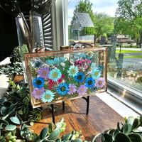 Epoxy Floral Clutch thumbnail