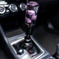 Deadly Purple Roses 6 Inch Shift Knob thumbnail