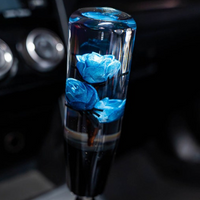 Blue Roses 6 Inch Shift Knob thumbnail