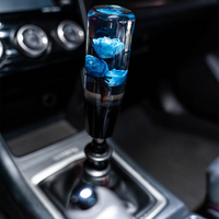 Blue Roses 6 Inch Shift Knob thumbnail