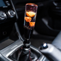 Peach Orange Clear Roses Shift Knob thumbnail