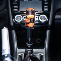 Peach Orange Clear Roses Shift Knob thumbnail