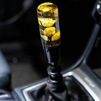 Yellow Deadly Roses 6 Inch Shift Knob thumbnail