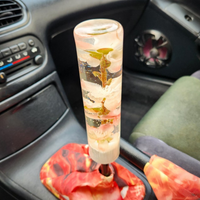 Peachy-Pink Cherry Blossoms 6 Inch Shift Knobs thumbnail