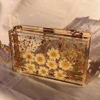 Floral Fantasy Epoxy Clutch thumbnail