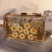 Floral Fantasy Epoxy Clutch thumbnail