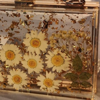 Floral Fantasy Epoxy Clutch thumbnail