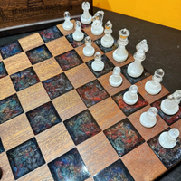 Artisan Epoxy Chess Set thumbnail