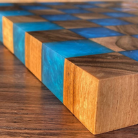 Luxury Epoxy Resin Chess Set thumbnail