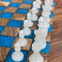 Luxury Epoxy Resin Chess Set thumbnail