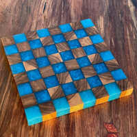 Luxury Epoxy Resin Chess Set thumbnail