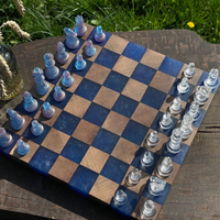 Luminous Epoxy Resin Chess Set thumbnail