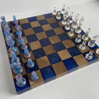 Luminous Epoxy Resin Chess Set thumbnail