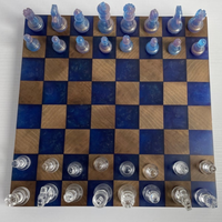 Luminous Epoxy Resin Chess Set thumbnail