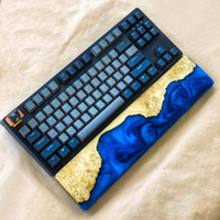 Blue Wood Epoxy Wrist Rest thumbnail