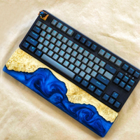 Blue Wood Epoxy Wrist Rest thumbnail