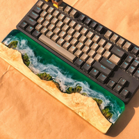 Green Epoxy Beach Wrist Rest thumbnail