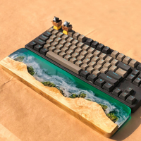 Green Epoxy Beach Wrist Rest thumbnail