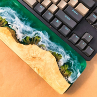 Green Epoxy Beach Wrist Rest thumbnail