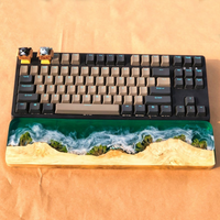 Green Epoxy Beach Wrist Rest thumbnail