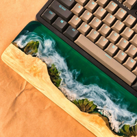 Green Epoxy Beach Wrist Rest thumbnail