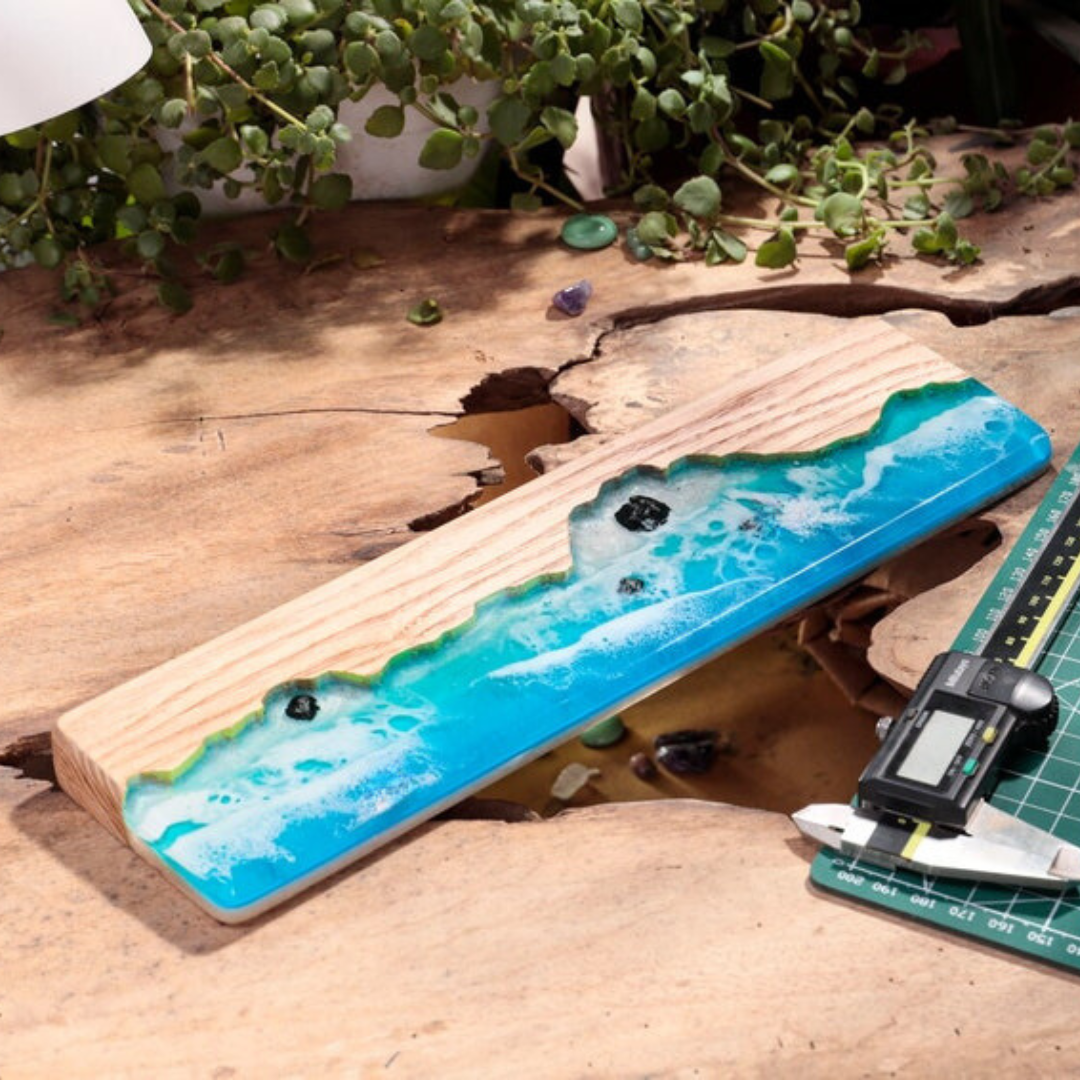 The Far Beach Artisan Epoxy Wrist Rest