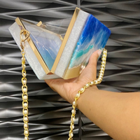 Ocean theme Epoxy Clutch thumbnail