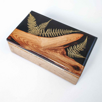 Handmade Epoxy Resin and Wood Jewelry Box thumbnail