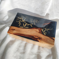 Handmade Epoxy Resin and Wood Jewelry Box thumbnail