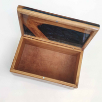 Handmade Epoxy Resin and Wood Jewelry Box thumbnail