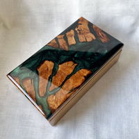 Nature's Charm Epoxy Jewelry Box thumbnail