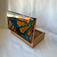Nature's Charm Epoxy Jewelry Box thumbnail
