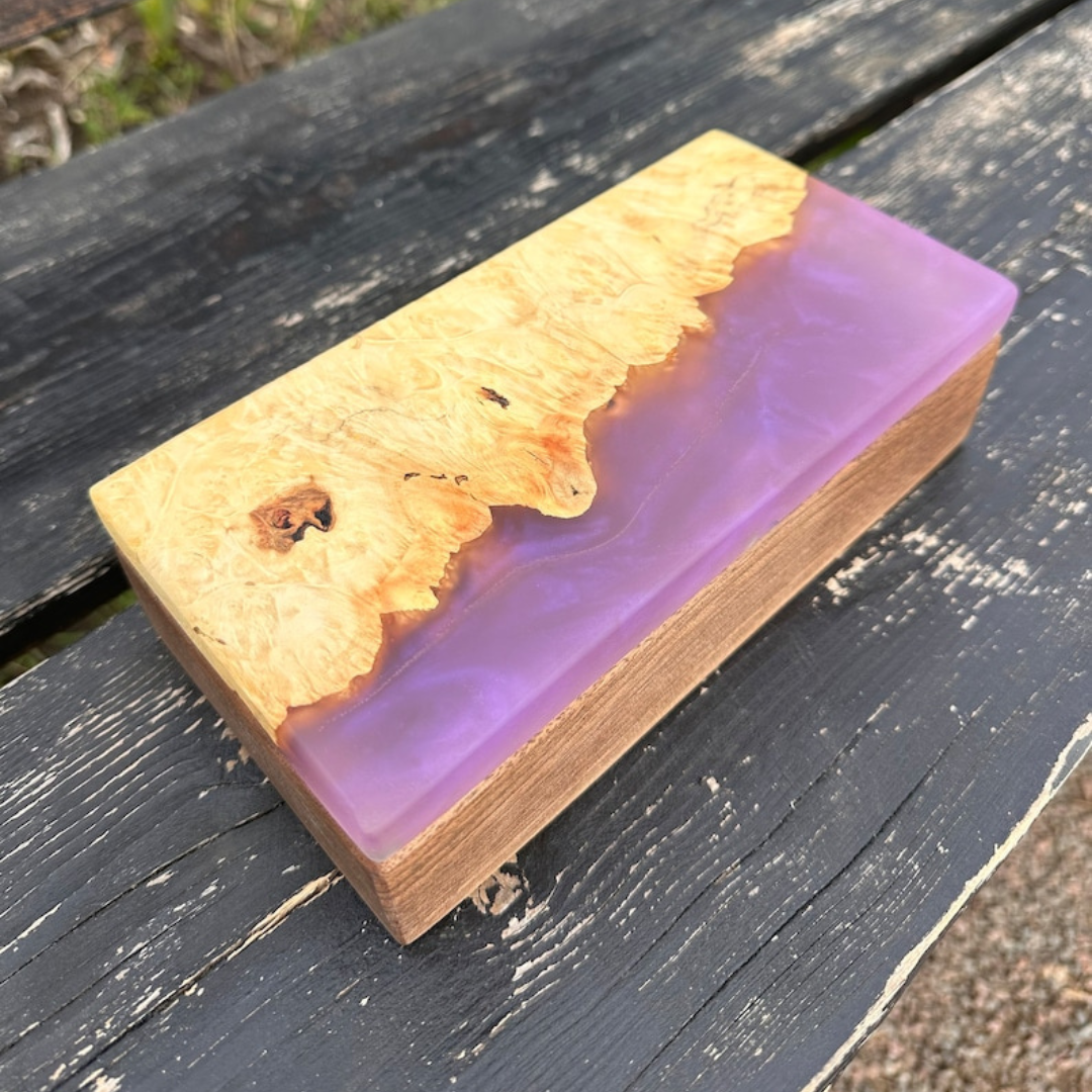Pink Epoxy Luxury Jewelry Organizer