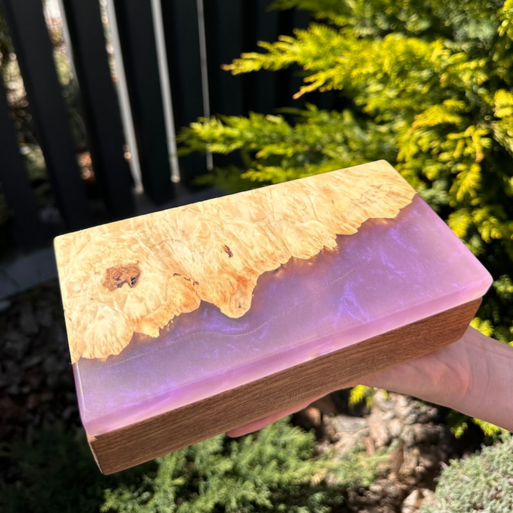 Pink Epoxy Luxury Jewelry Organizer
