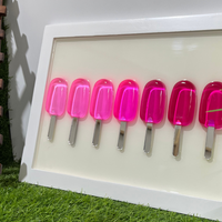 Epoxy Baby Girl Popsicle Wall Hanging thumbnail