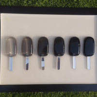 Black Ombre Popsicle Resin Wall Art thumbnail