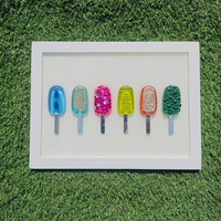 Epoxy Resin Popsicle Wall Art thumbnail