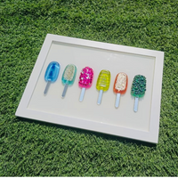 Epoxy Resin Popsicle Wall Art thumbnail