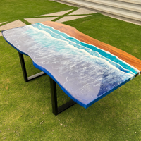 Ocean Sea Epoxy Dinning Table thumbnail