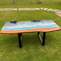 Ocean Sea Epoxy Dinning Table thumbnail