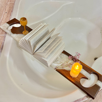 Epoxy and Wood Bath Caddy thumbnail