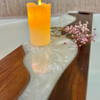 Epoxy and Wood Bath Caddy thumbnail