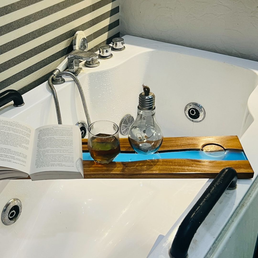 Live Edge Bathtub Caddy Collection